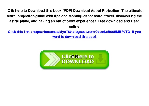 mastering astral projection pdf